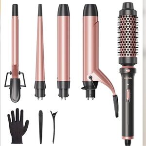 NEW Wavytalk 5 in 1 Curling Iron Set